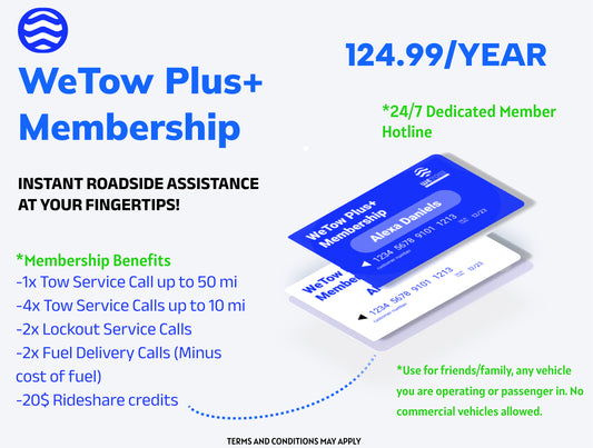 WeTow Plus+ Annual Membership